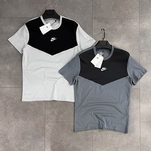 تیشرت NIKE TECH FLEECE 2026 رنگ سفید مشکی سایز XL